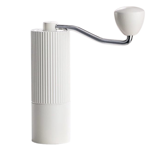 Molino para Café Profesional de Presicion en Acero Inoxidable Blanco