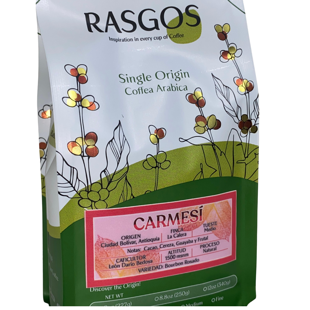 Café Especial Bourbon Rosado Natural 250gr | Carmesí 250gr - Ciudad Bolivar, Antioquia