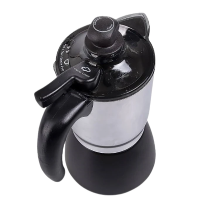 Cafetera Moka Cream Espumador Aluminio 3 Tazas