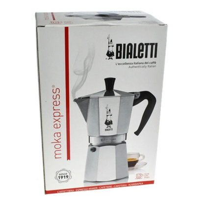 Bialetti Cafetera Original Moka Express Aluminio 12 Tazas