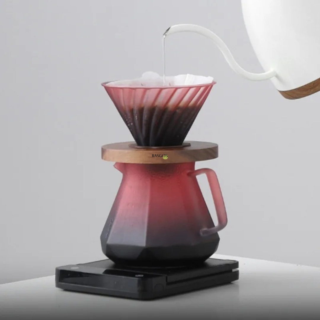 Juego de Cafetera V60 #02 de Goteo Completo Binco