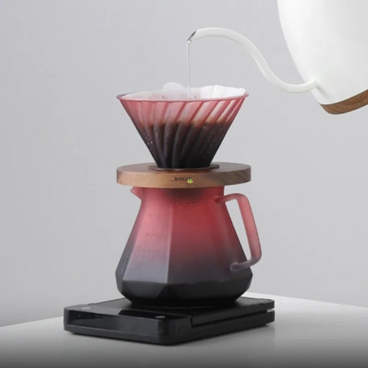 Juego de Cafetera V60 #02 de Goteo Completo Binco