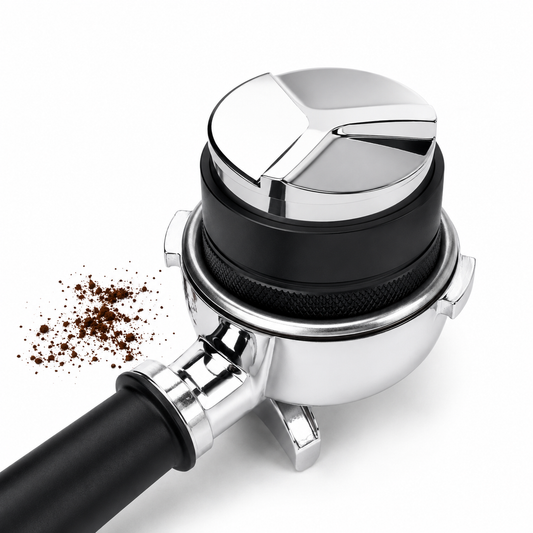 Tamper Distribuidor Nivelador Maquina Espresso de Cafe 51 mm Ajustable