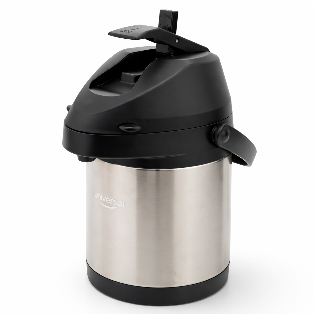 Termo Bomba Multibebidas 2.5L  Ideal para Café, Chocolate y Bebidas Calientes en Eventos