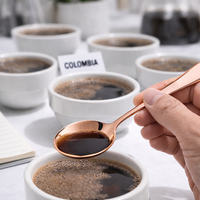 Cuchara Cata Cafe Oro Rosa Acero Inoxidable