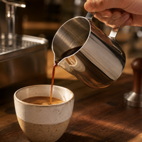 Jarra Cremadora Leche Barista 250 ml en Acero Inoxidable