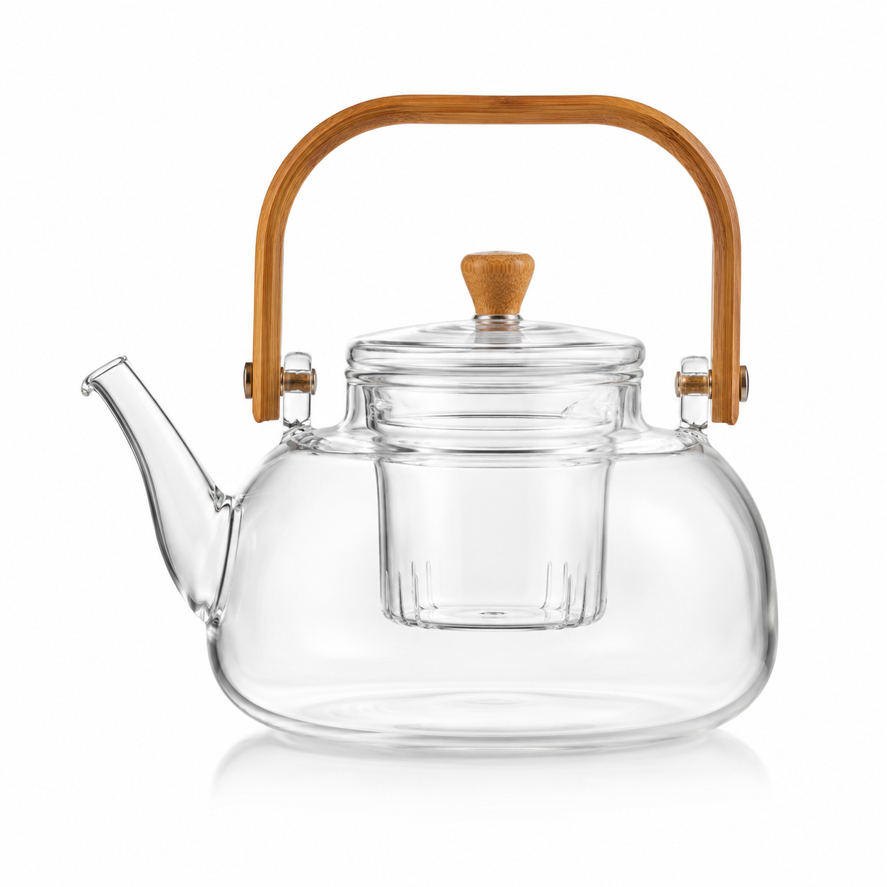 Tetera de Vidrio Borosilicato con Infusor 800ml