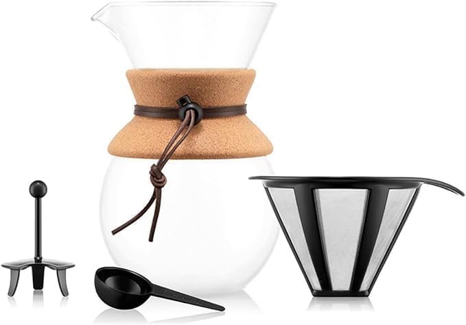 Bodum Cafetera Goteo Pour Over Original de Cristal 500ml