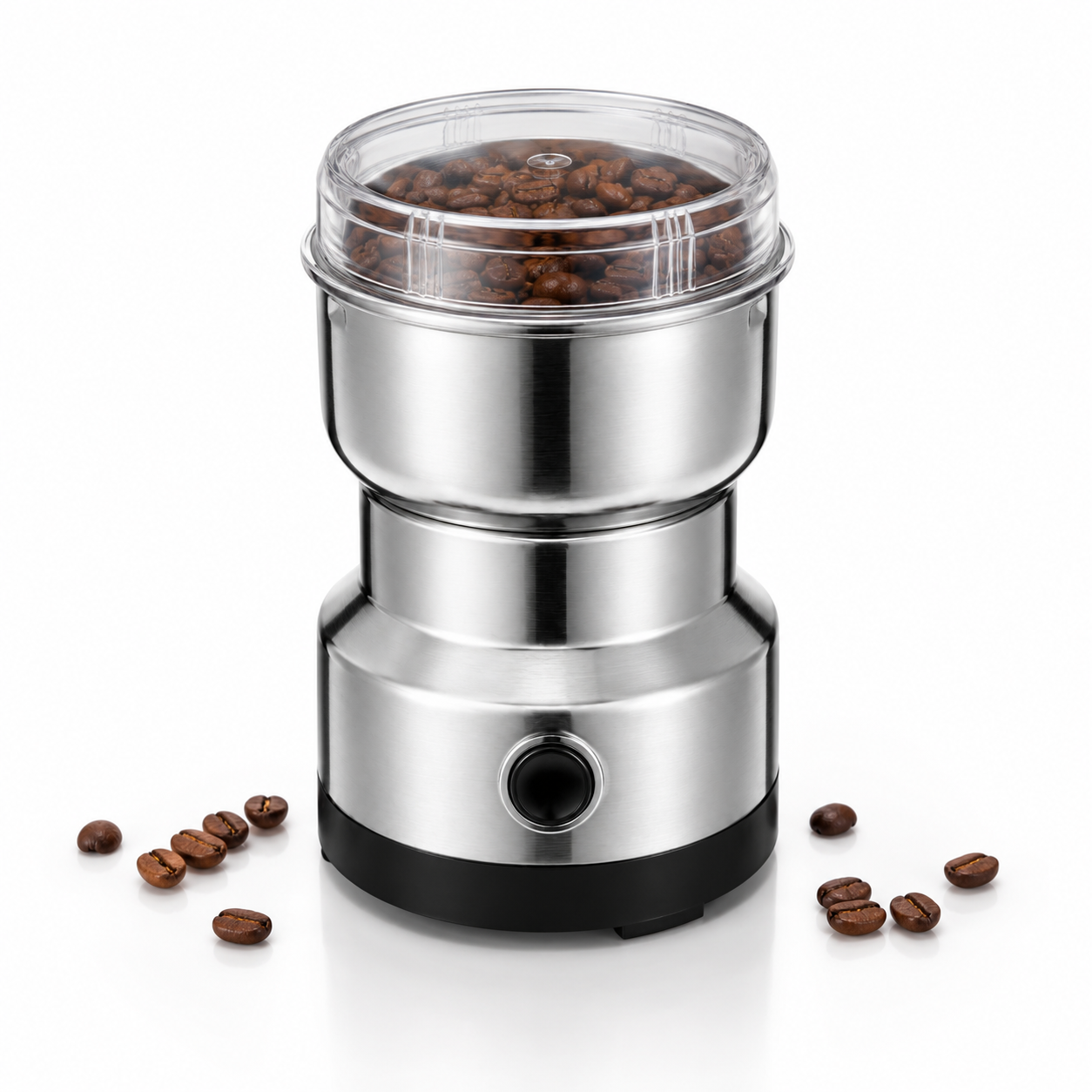Molino Electrico para Cafe y Especias 125 gramos en Acero Inoxidable