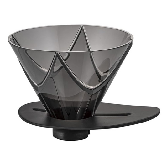 Hario V60 Dripper MUGEN 02 Negro Transparente