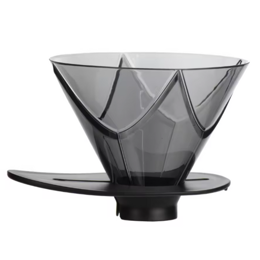 Hario V60 Dripper MUGEN 02 Negro Transparente