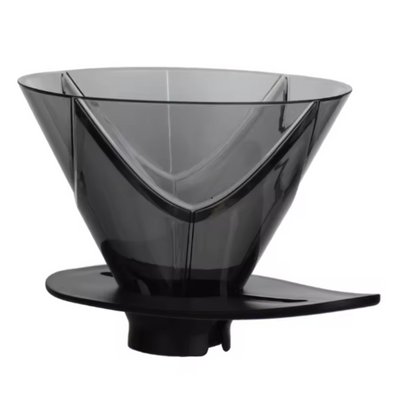 Hario V60 Dripper MUGEN 02 Negro Transparente