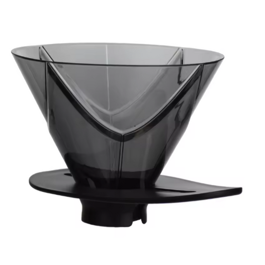 Hario V60 Dripper MUGEN 02 Negro Transparente