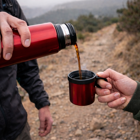 Termo BIALETTI Resistente Temperaturas Doble Pared Acero Inoxidable