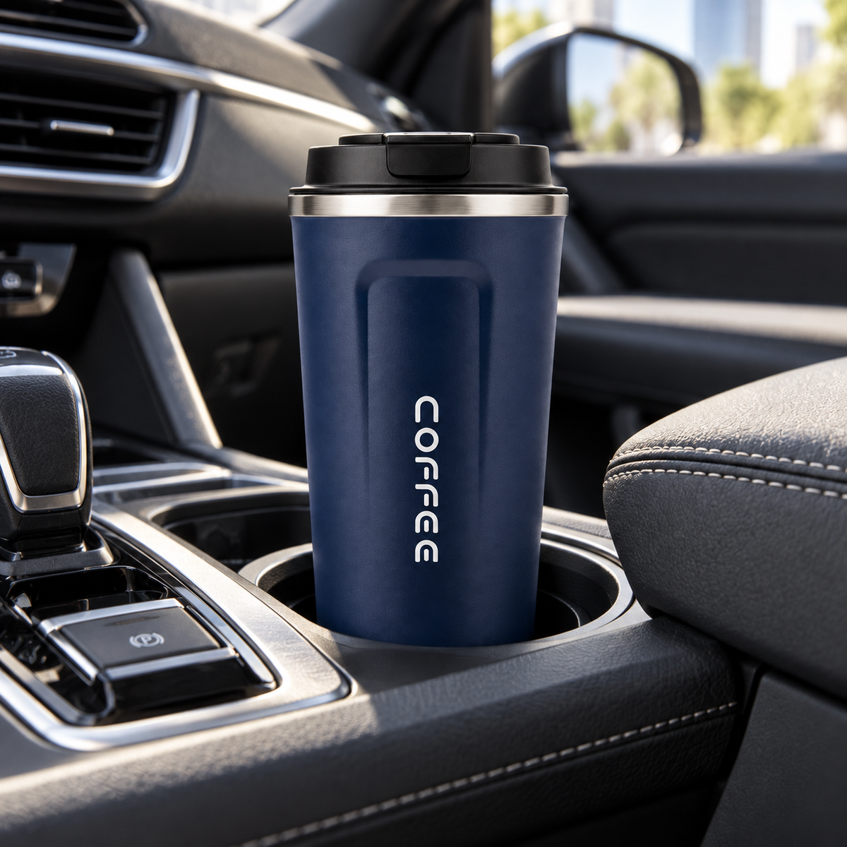 Vaso Termico Hermetico Azul 510 ml | Cafe para Llevar