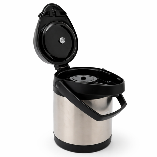 Termo Bomba Multibebidas 2.5L  Ideal para Café, Chocolate y Bebidas Calientes en Eventos