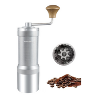 Moledor para Café Profesional Plateado NewlukPro Ajustable Exterior de Exactitud