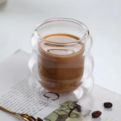 Taza Doble Pared Borosilicato 400ml