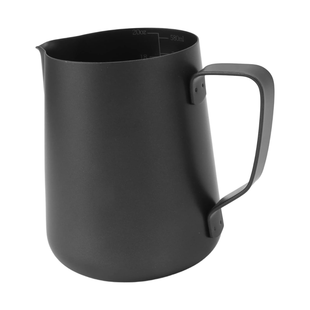 Jarra Cremadora Negro Mate Arte Latte / 350ml / 600m / 1000ml