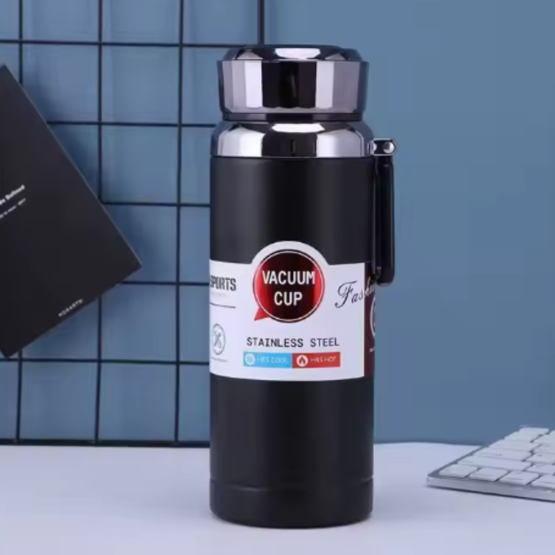 Botella Térmica de Acero Inoxidable 600 ml con Doble Pared