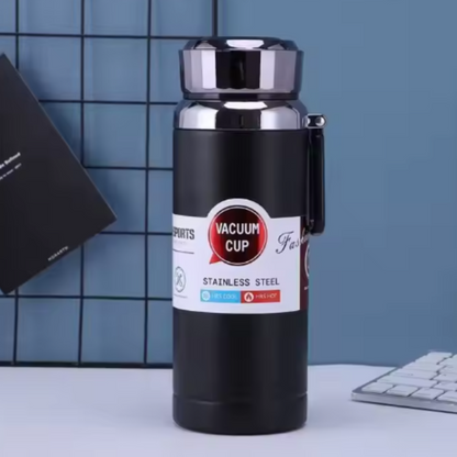 Botella Térmica de Acero Inoxidable 600 ml con Doble Pared