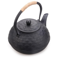 Tetera Japonesa Negra en Hierro Fundido Con Infusor 1.5Lt