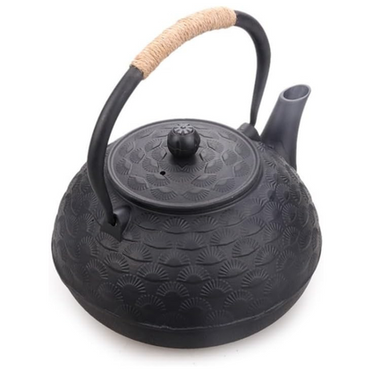 Tetera Japonesa Negra en Hierro Fundido Con Infusor 1.8Lt