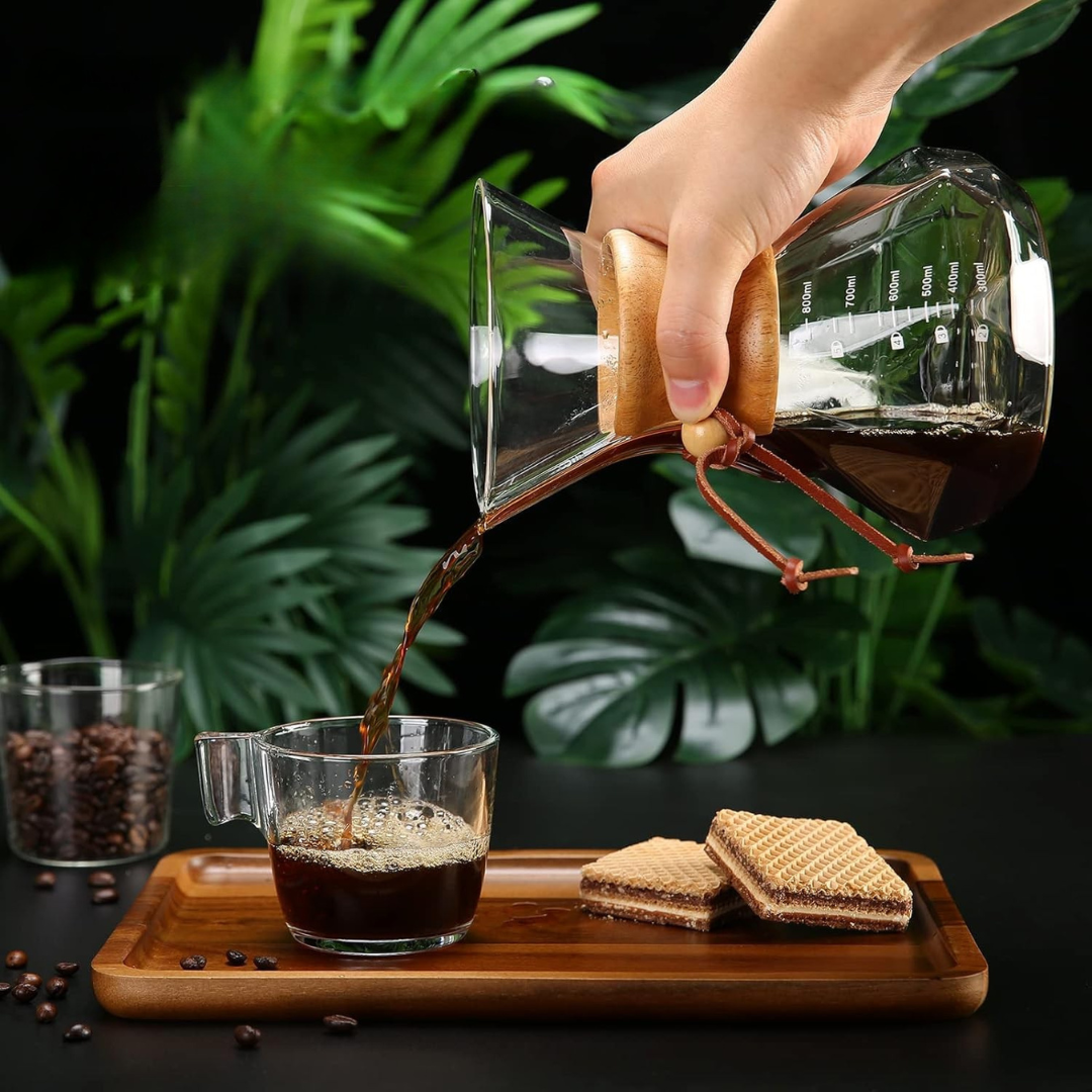 Cafetera Tipo Chemex Diseño Diamante 800ml