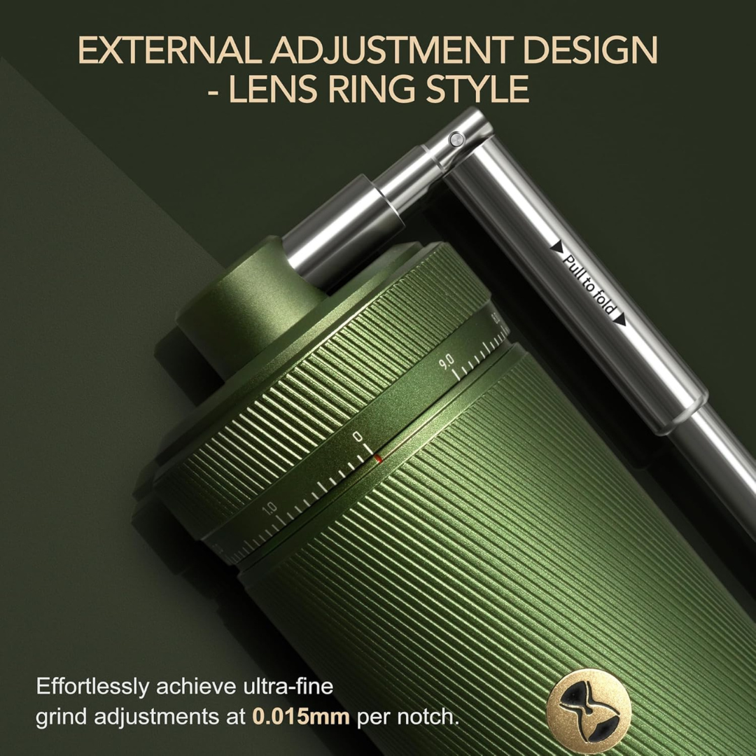 TIMEMORE CHESTNUT S3 Verde Con Ajuste Externo