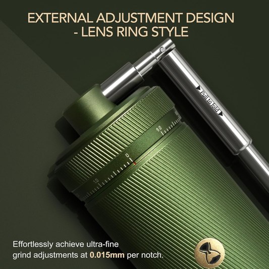 TIMEMORE CHESTNUT S3 Verde Con Ajuste Externo