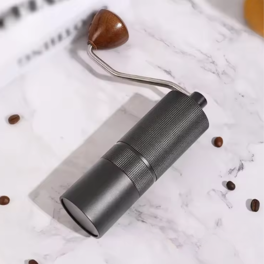 Moledor de Café Pro Acero Inoxidable Muelas Conicas Gris 30g