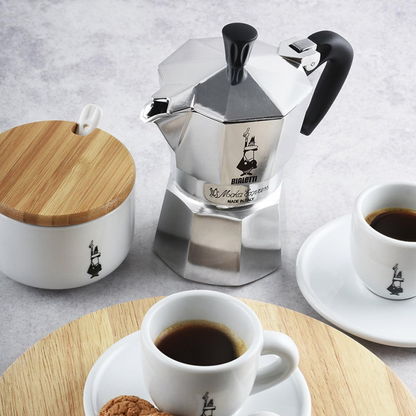 Bialetti Cafetera Moka Italiana Espress en Aluminio 3 Tazas