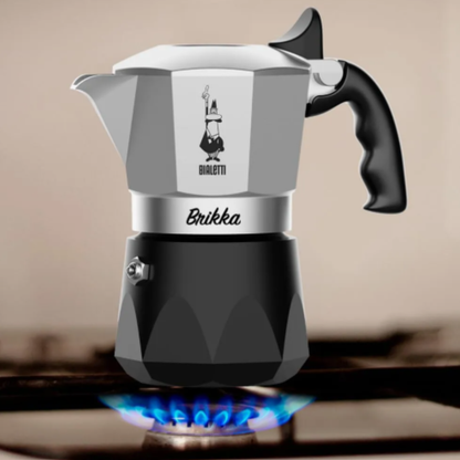 Bialetti Brikka Moka Pot  4 Tazas