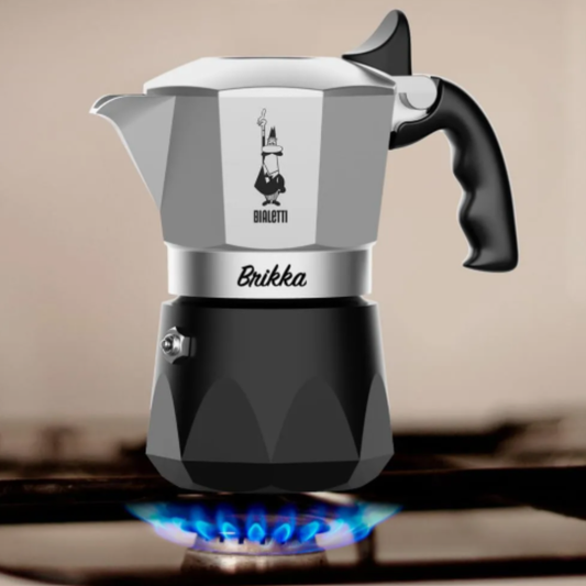 Bialetti Brikka Moka Pot  4 Tazas