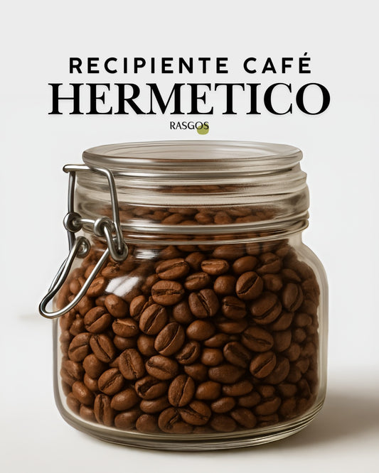 Diseño limpio, funcional y duradero. Ideal para quienes quieren almacenar su café con estilo y mantener su sabor intacto.