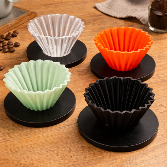 Kit Cafetera Origami 02 + Server 01 + Cafe Especial + Vaso Doble Fondo x2 + Filtros