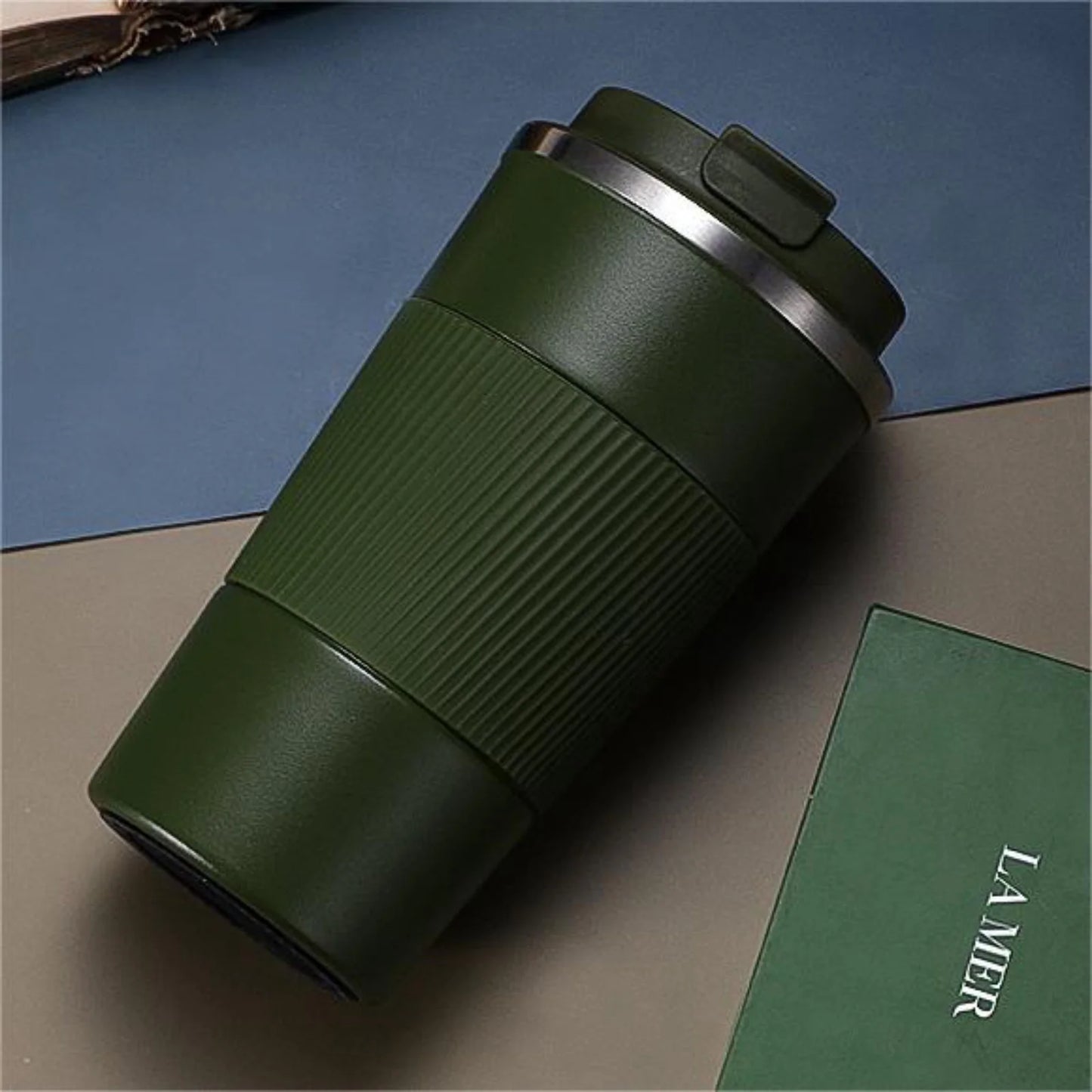 Vaso Termo Termico Tapa Antiderrame Acero Inoxidable 304 Reutilizable