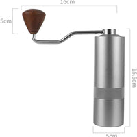 Molino Profesional Manual Muelas en Acero Inoxidable para Café