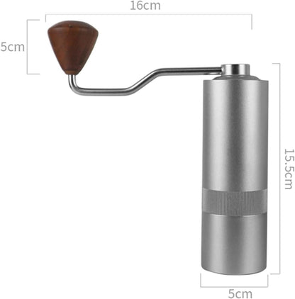 Molino Profesional Manual Muelas en Acero Inoxidable para Café