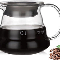 Kit Cafetero V60 | Metodo V60 Acrilico + Server #01 +Cuello de Cisne Negra 350ml + Cafe Insignia + Caja tipo Regalo