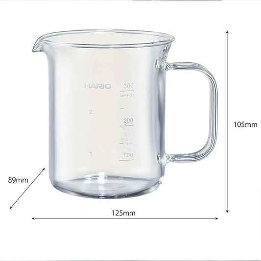 Jarra Server Vidrio Resistente HARIO V60 Transparente 300ml
