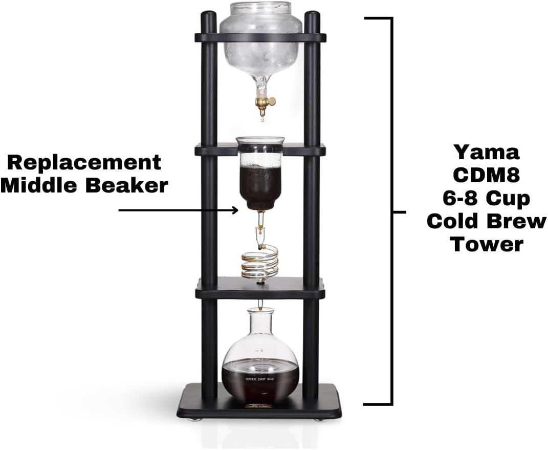 Repuesto Yama CDM8  Vaso para Torre de Café Frío - Cold Brew 8 tazas