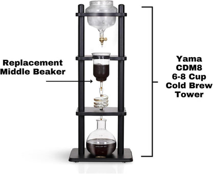 Repuesto Yama CDM8  Vaso para Torre de Café Frío - Cold Brew 8 tazas