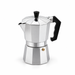 CAFETERA ITALIANA MOKA ALUMINIO PLATA 2 TAZAS