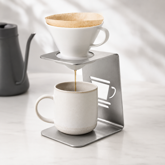 Soporte Metelico en Acero Inoxidable para V60 y Drippers