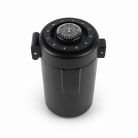 Recipiente Hermetico Profesional para Cafe 600 ml con Indicador de Fecha y Humedad