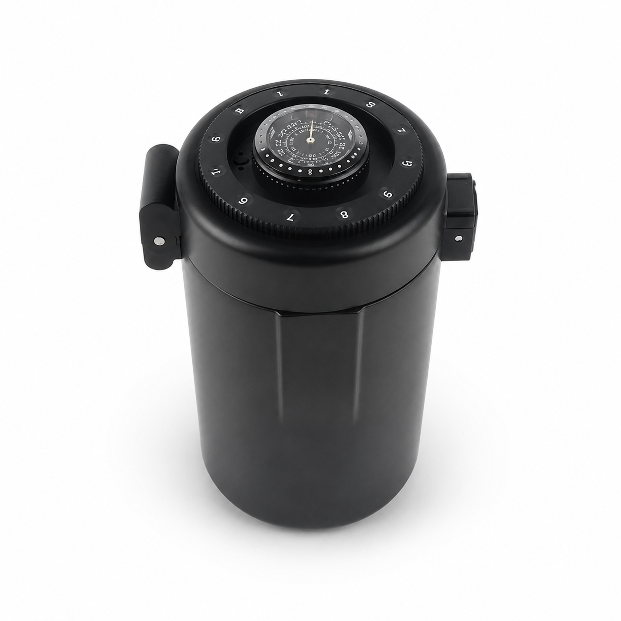 Recipiente Hermetico Profesional para Cafe 600 ml con Indicador de Fecha y Humedad