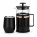 Kit Cafe Metodo Prensa Francesa 800 ml con Vaso Termico 350ml