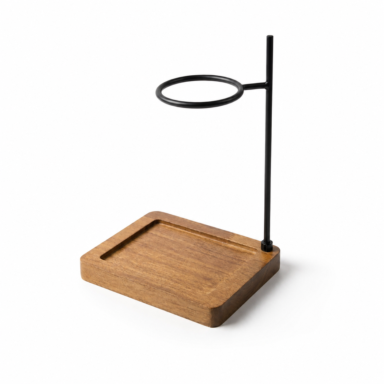 Soporte para V60 y Drippers con Base de Madera