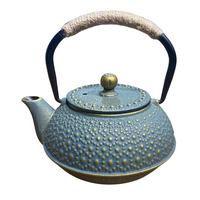 Tetera de Hierro Fundido Verde con Infusor 500Ml